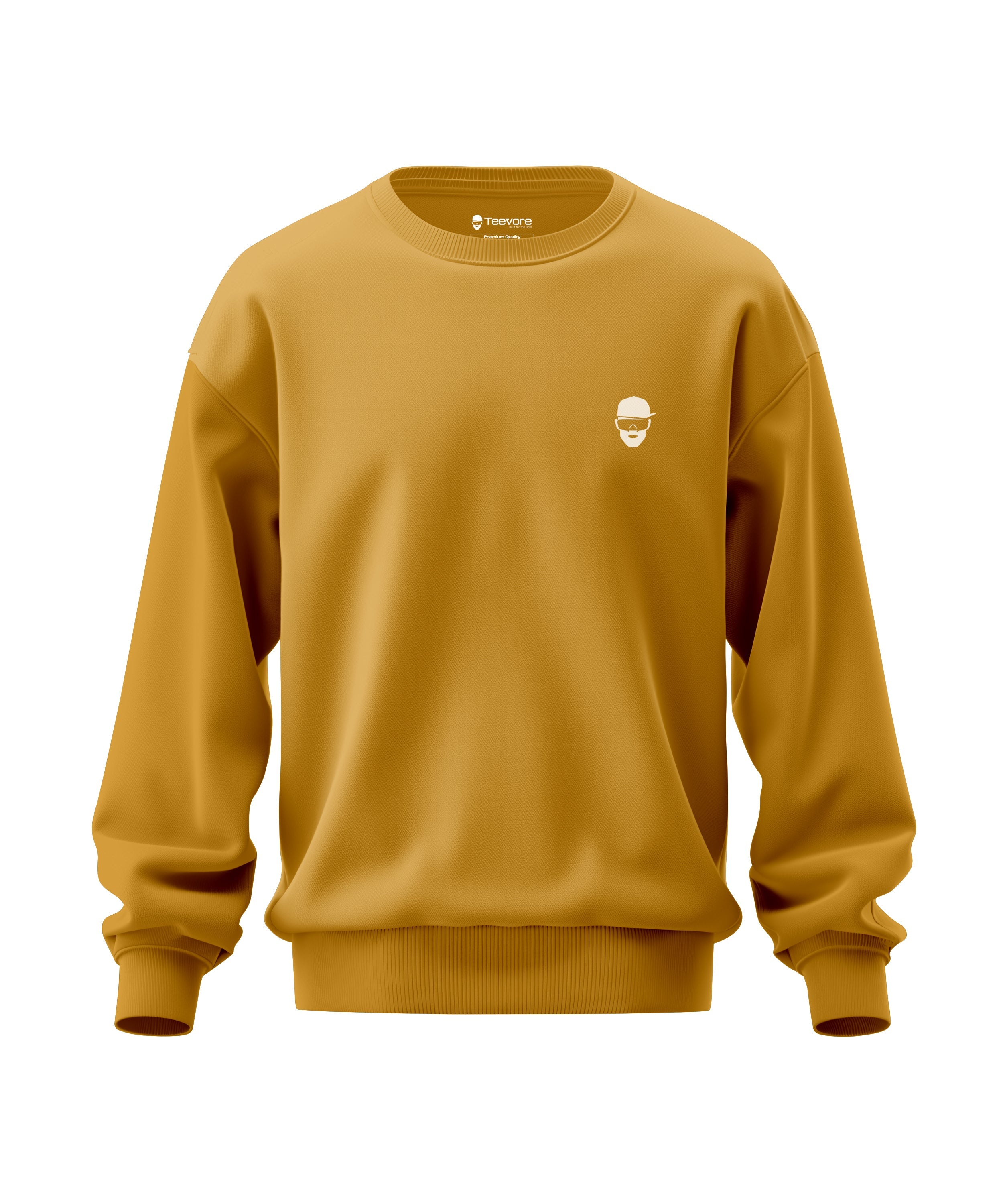Sunrise Yellow Minimal Crewneck Teevore