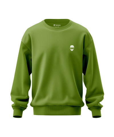 Sage Green Minimal Crewneck Teevore