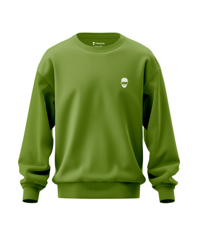 Sage Green Minimal Crewneck Teevore