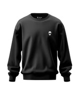 Jet Black Minimal Crewneck Teevore