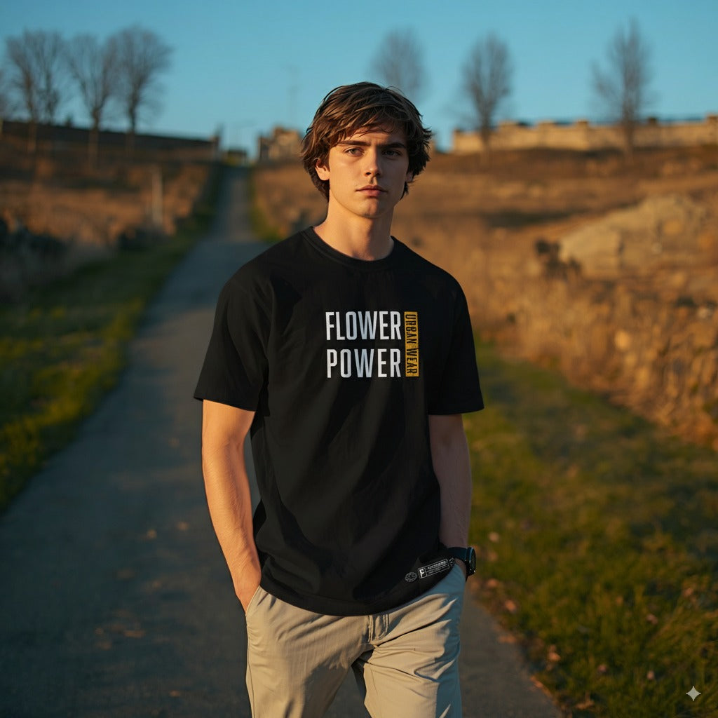 Ubran Wear Flower Power T-Shirt Teevore