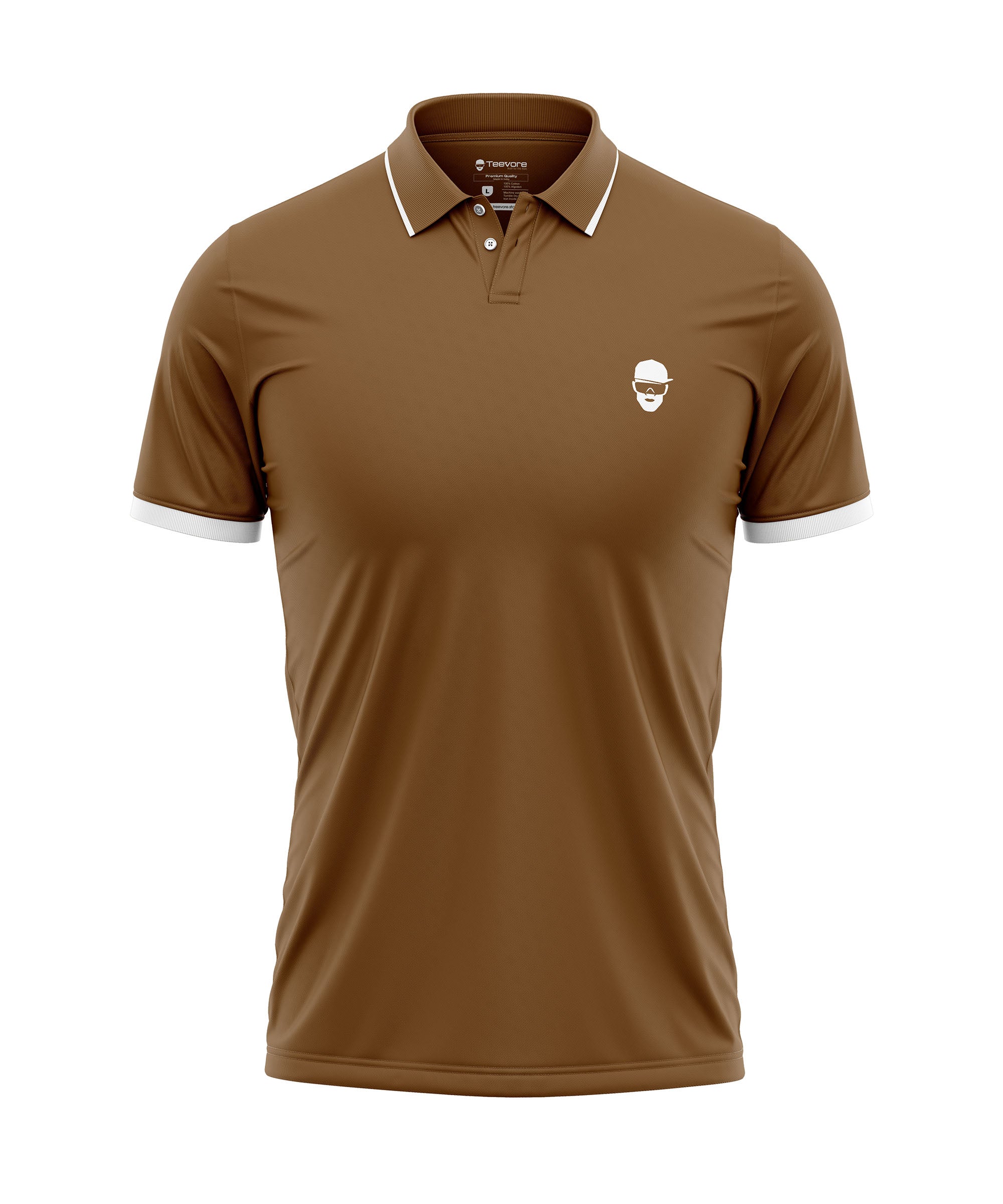 Cognac Heritage Luxe Polo Teevore