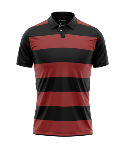 Marina Breeze Striped Polo Teevore