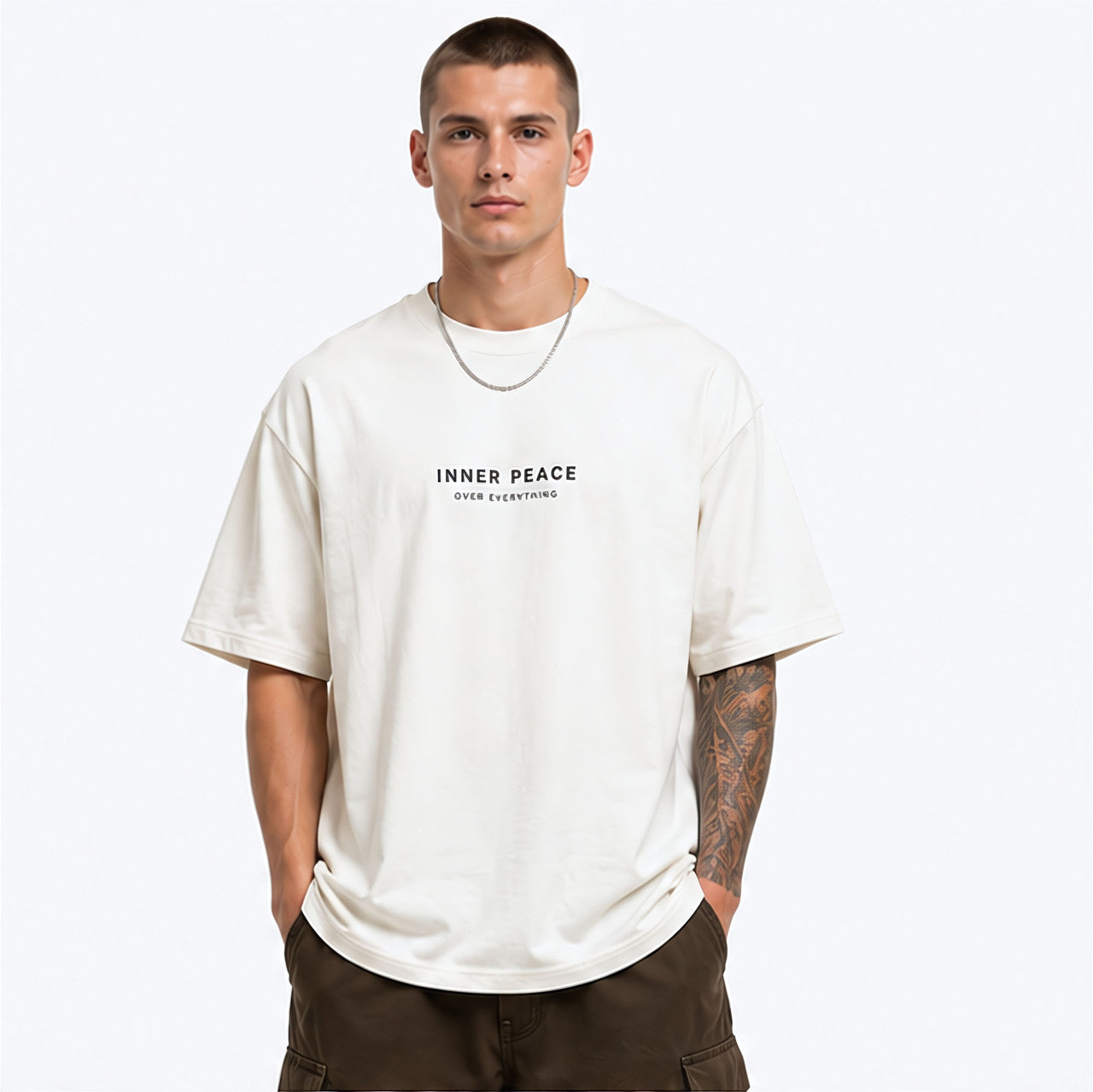 Cobalt Blue Oversized T Shirt With Dry Fit Moisture Wicking Technology And Boxy Athletic Cut