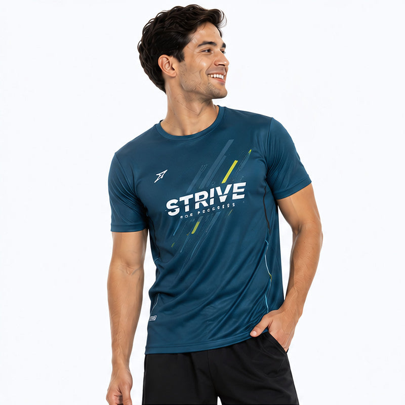 Strive Performance Graphic Tee - Teal