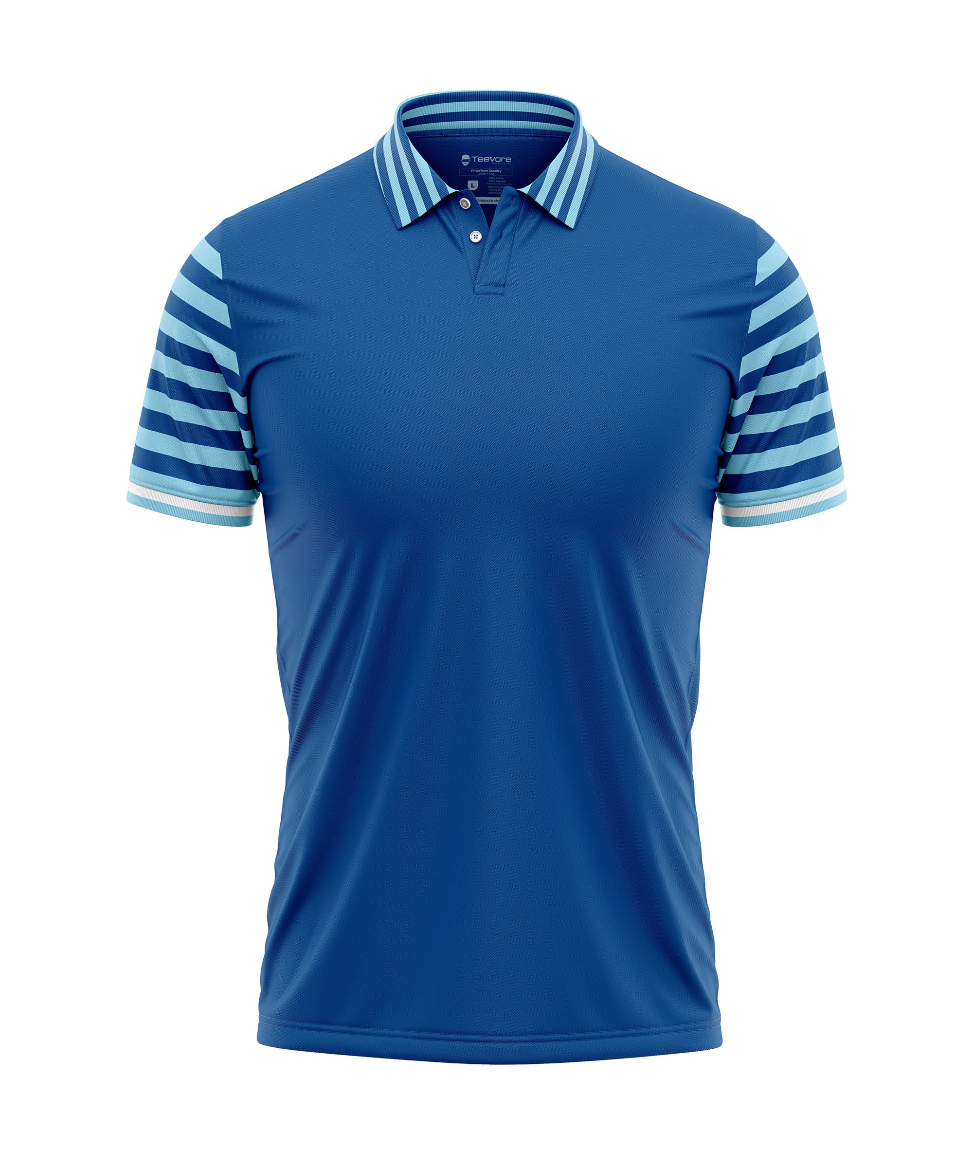 Regatta Stripe Nautical Polo Teevore