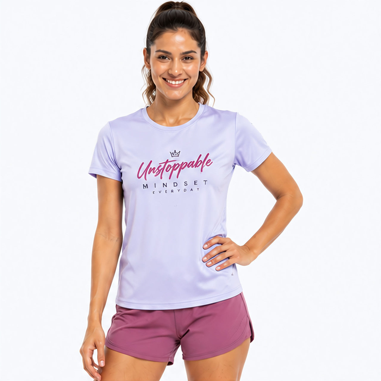 The Happiness Tee - Lavender