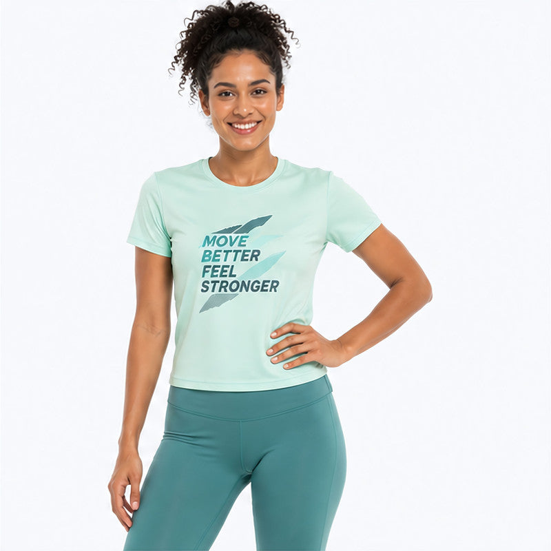 The Stronger Tee - Mint Green